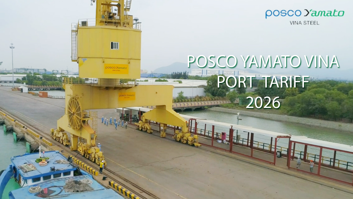  Bảng Niêm Yết Giá CẢNG POSCO YAMATO VINA 